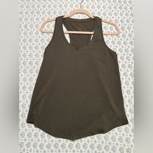Women’s Lululemon Love Tank Top Size 6 Olive Brown Tank Top